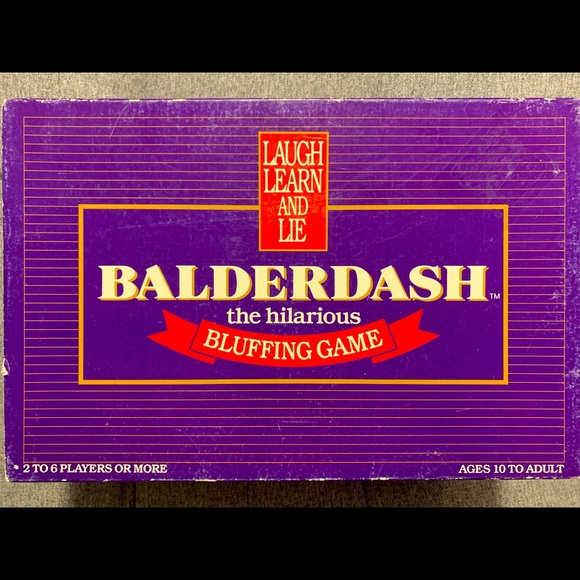 Vintage 1985 | Balderdash Board game | 🇨🇦Canadian Made